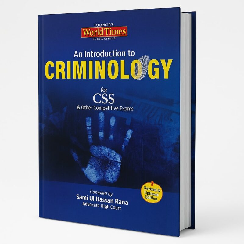 An Introduction to Criminology By Sami-ul-Hassan