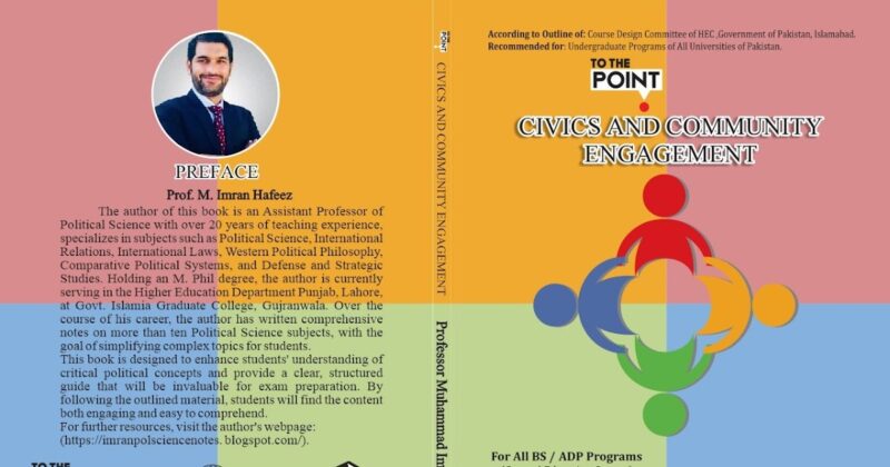 Civics And Community Engagement By Prof.M Imran Hafeez