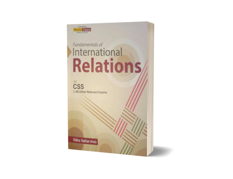 Fundamentals of International Relations By Sidra Satar
