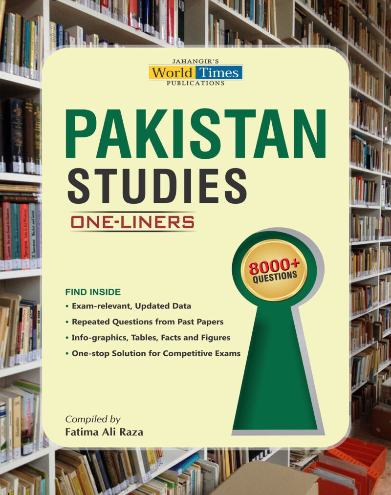 Pakistan Studies One-liner By Fatima Ali Raza