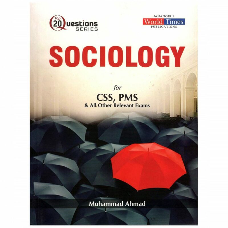 Sociology Top 20 Questions By Muhammad Ahmad
