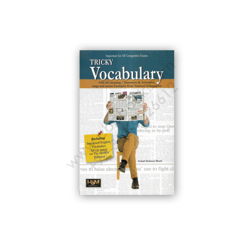 Tricky Vocabulary By Sohail Shahzad Bhatti