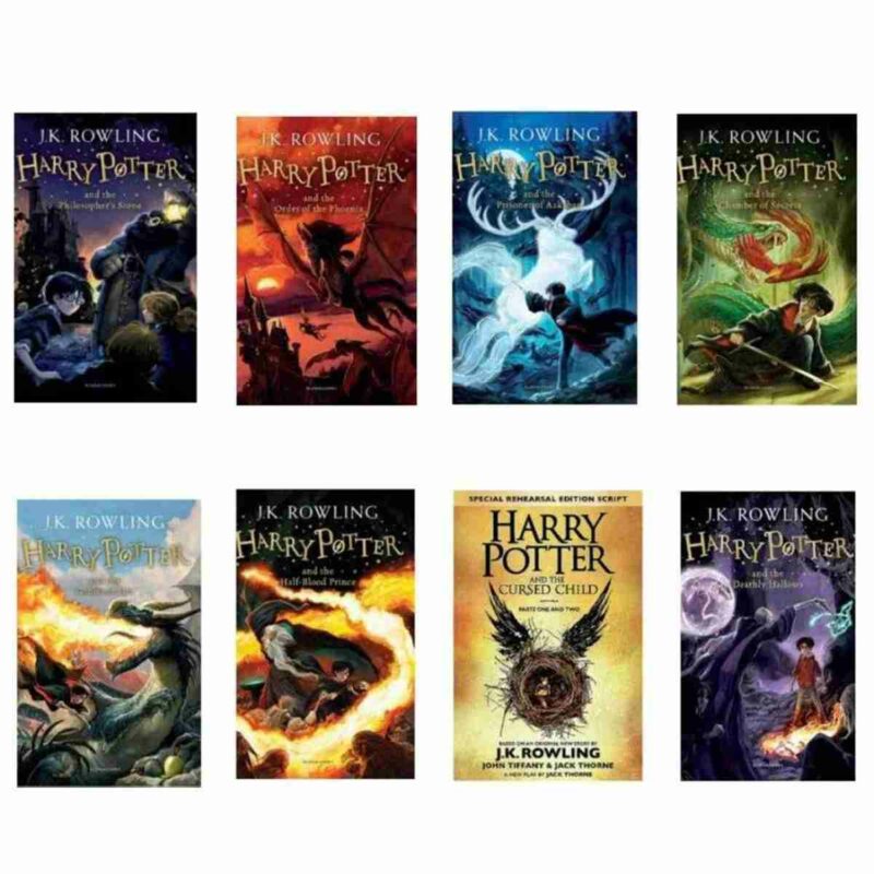 HARRY POTTER SERIES OF 8 BOOKS