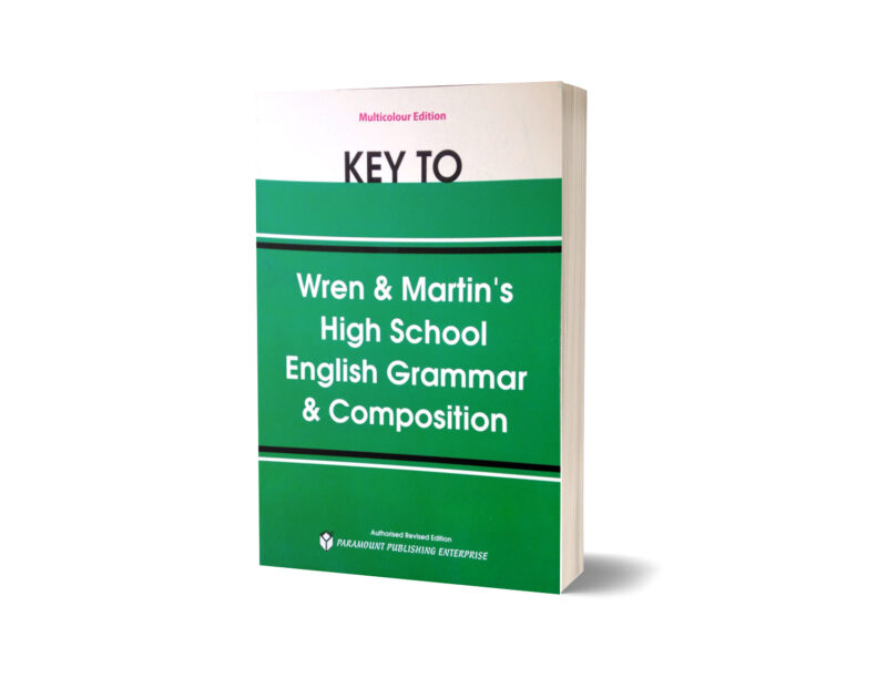 KEY TO WREN & MARTIN HIGH SCHOOL ENGLISH GRAMMAR
